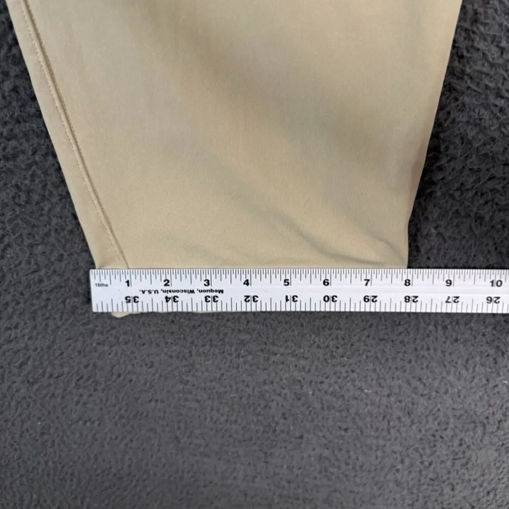 Lululemon ABC Pants Mens 36x26 Beige Slim Fit Warpstreme Athleisure